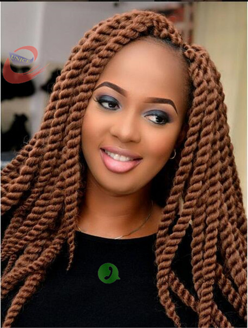 Havana synthetic braiding hair,cheveux pour tresses Havana Mambo Twist Crochet Braid Hair extensions synthetic