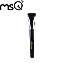 MSQ Brand Professional Cosmetics Makeup Tool And Top Quality Synthetic Hair Single Makeup Brush Flat Contour Brush For Beauty