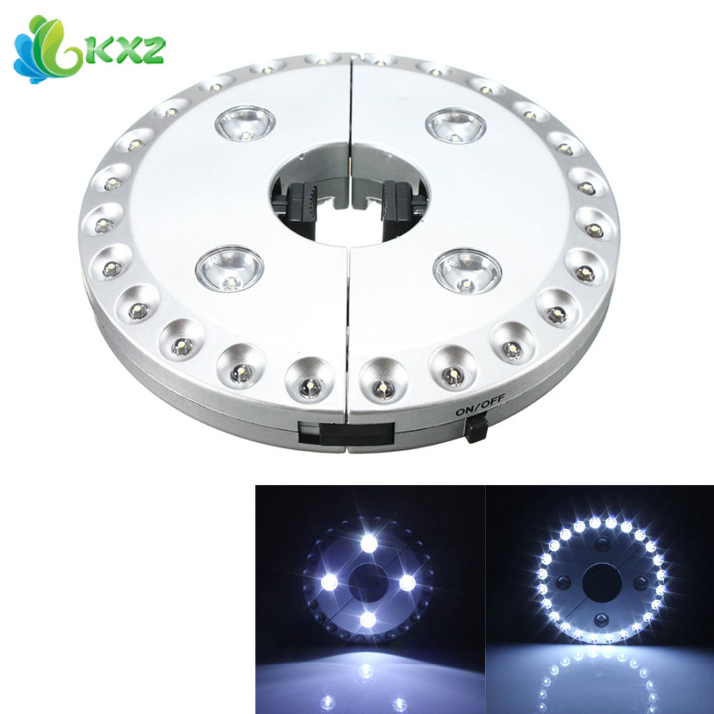 Compra luces para la sombrilla de patio online al por mayor de China