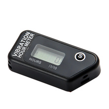 Water proof LCD wireless Vibration Hour meter counter For Motocross engine boat Snowmobile motorcycle chainsaw ATV