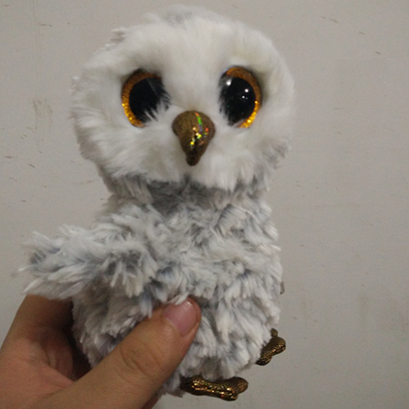 purple plush owl