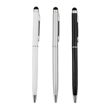 stylus pen mini metal capacitive touch pen stylus screen for phone, tablet, laptop,built-in ballpoint pen 2 in 1 for meeting
