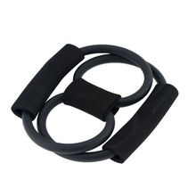 Resistance Training Bands Rope Tube Workout Exercise for Yoga 8 Type Fashion Body Fitness 