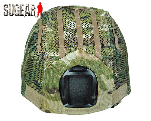Combat Tactical Mesh Helmet Net Cover For Mich 2002 Multicam Cycling Men Outdoor Sports Paintball Sakte Casco Ciclismo Capacete