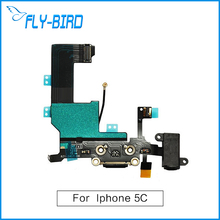 20 шт./лот для iPhone 5C зарядка гибкий кнопка включения / выключения замена ленты бесплатная доставка