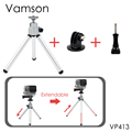 New Go Pro Accessories Mini Scalable Monopod Tripod For GoPro Hero 5 4 3 2 Sj4000