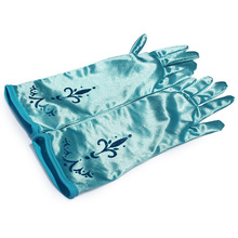 Children Elsa gloves with elastic Girl Winte blue Sleeve tactical Gloves Free Shipping