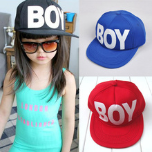 Hot Sale Cute Kids Boys Girls Baseball Hat Sun Hunting Letter Print Baby Cap Adjustable 2015