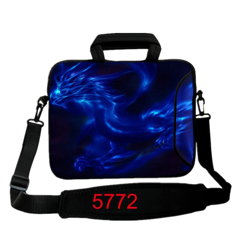 Cute Magic Dragons Laptop Sleeve Case 13 13.3 Inch Briefcase Cover Protective Notebook Laptop Bag 