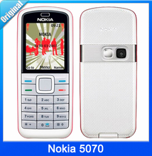 100% Original Nokia 5070 Unlocked Mobile Phone GSM Network 0.3MP Camera Java Symbian OS Cell Phone Free Shipping
