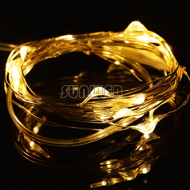 3colors 2m 20 led lights christmas party wedding lights led waterproof string light battery ...
