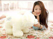 45 cm white polar bear plush toy doll birthday , girlfriend gift w5468