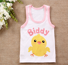 Brand Cotton Kids Clothes Boys Sport Sleeveless T shirt Baby Boy Summer Kid Tee Children T