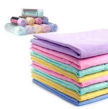 Cheap 43cm 32cm Chamois Leather Towel Cleaning Towel Car Wash Towel Dry Hair Towel Cleaning Cloth