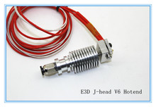All-Metal E3D V6 J-Head Hotend For 1.75mm 0.3/0.4/0.5mm Long-distance Extruder 3D Printer