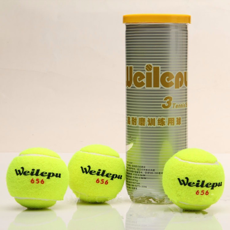 3pcsbag High performance Low price Tennis Balls for Primary Tennis Player Trainning Good Rubber + Wool 686 free shipping (3)