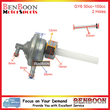 GY6 50cc 150cc Oil Switch Fuel Petcock for Chinese Scooter Parts ATV Parts Znen Baotian Peace Taotao Icebear Romet Free Shipping