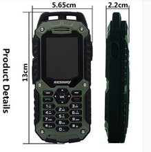Original best IP67 Waterproof MTK6235 single core cell phones RESWAY T99 soft PTT GPS dustproof outdoor