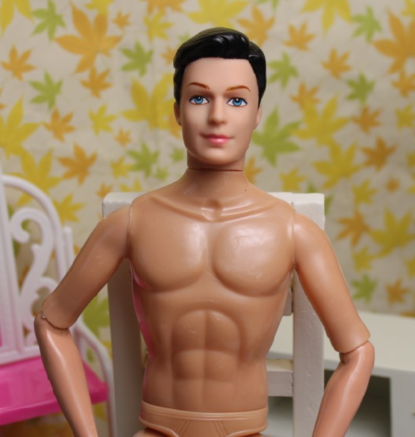 50Pcs lot Factory Wholesale Male Doll Prince Ken Head Face Film Necessary For DIY Doll s