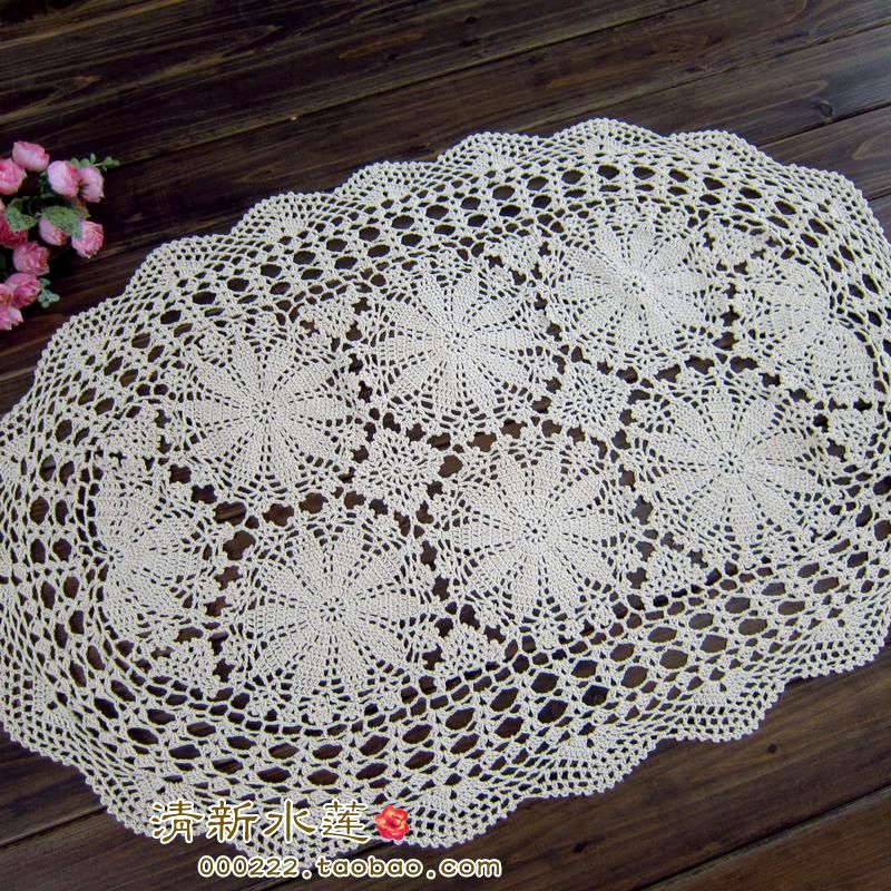 crochet French good Handmade cloth table table in runner french hook style needle looking crochet French good Handmade cloth table table in runner french hook style needle looking