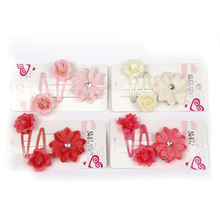 Girl Hair Accessories Set clip for hair Flower Barrettes Hairpins