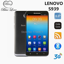Free Shipping Original Lenovo S939 MTK6592 Octa Core Cell Phone 6” HD IPS Android 4.2 1GB RAM 8GB ROM 8MP GPS Dual SIM WCDMA