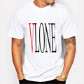 2016 summer VLONE A AP ASAP Rocky yeezy kanye west clothing 100 cotton short sleeve t