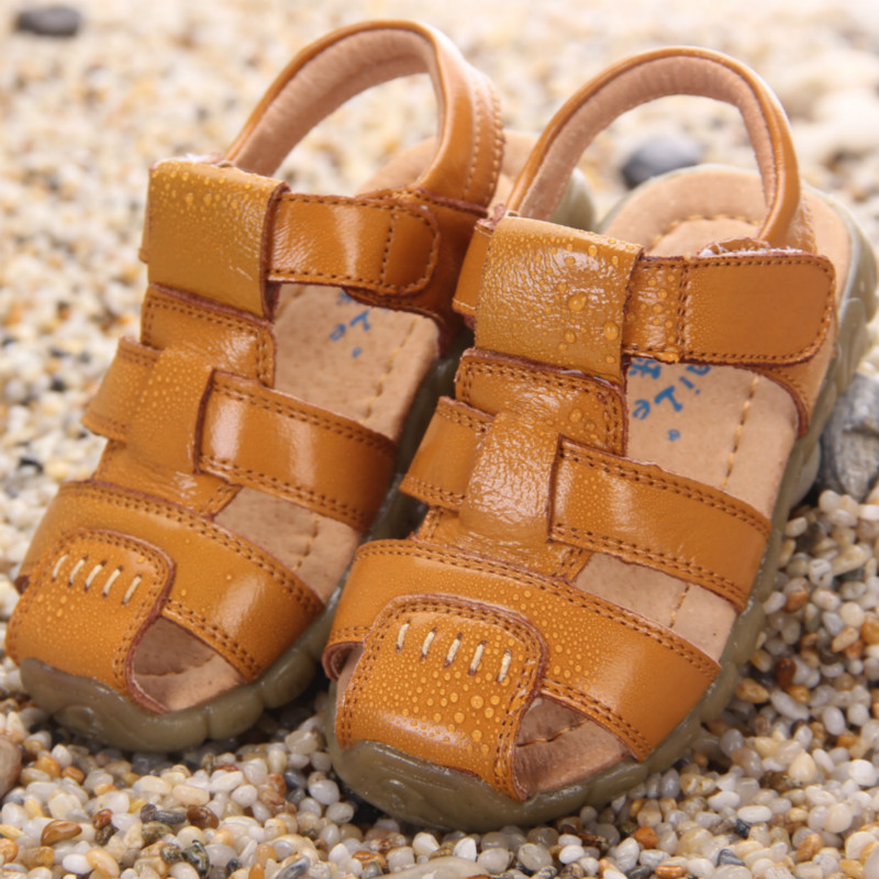 2016 summer latest style boys girl children leather font b shoes b font toddler baby beef
