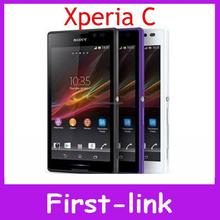 Original Unlocked Sony Xperia C GSM 3G Dual Sim Android Quad-Core S39H C2305 5.0″ 8MP WIFI GPS 4GB ROM Smartphone freeshipping