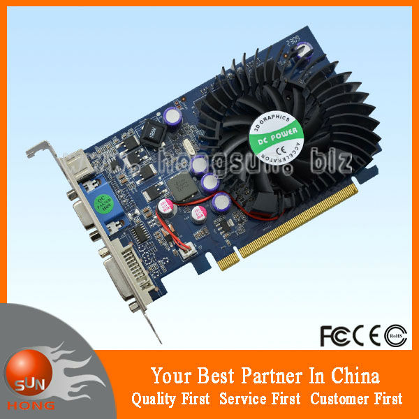 100% * NEW* NVIDIA GeForce 9500 GT 512MB 128BIT DDR3 S Video VGA DVI ...