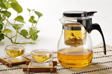 tea set High Quality Hot Sale Heat Resistant Clear Simple Glass tea pot 900ml Teapot 4