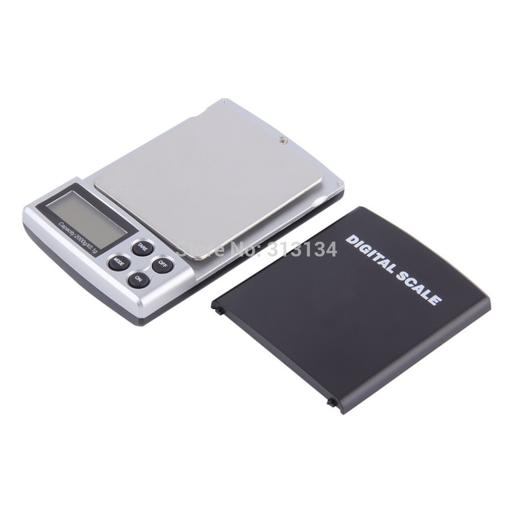 1pc 2000g x 0 1g New Portable LCD Display Mini Pocket Electronic Digital Jewelry Scales Weighing
