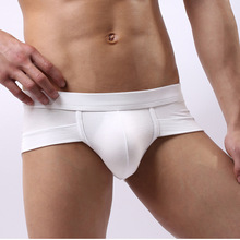 Men Briefs No Trace Of U Convex Design Low Antibacterial Panties Factory Wholesale