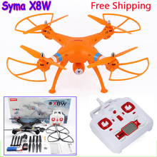SYMA X8W X8C FPV Drone profissional 6-Axis Professional Quadcopter With 2MP WiFi Camera RC Helicopter Battery And Blades As Gift