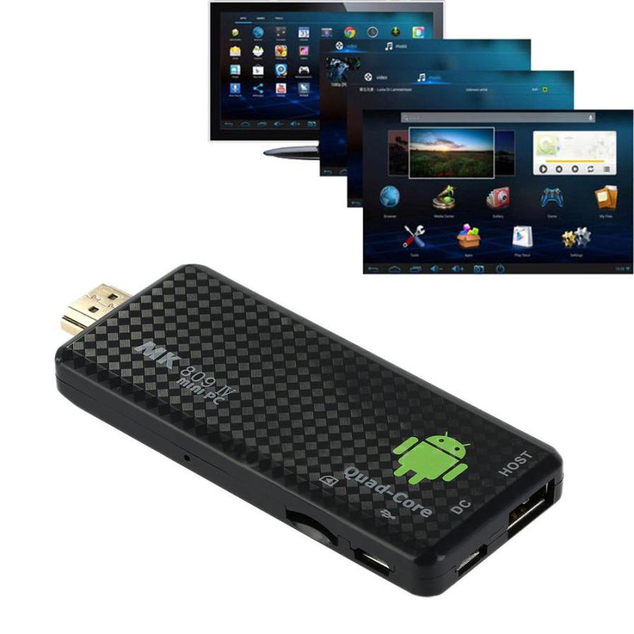 GS MK809IV Quad Core Mini PC Android 4.4 TV Bluetooth HDMI WIFI Smart TV Box Dongle Full HD 1080P 3D Media Player Jun 23