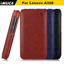 Lenovo a328 A328 t case cover luxury original Leather Case For Lenovo a328 A328t flip cover Phone bags cases accessories