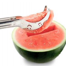 2016 Watermelon Cutter Slicer Knife Corer Kitchen Tool Accessories Cutting Server Scoop Stainless Steel Fruit Vegetable Tools