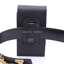 Black Leather Case Belt Clip For iPhone 6 Nexus 5 Samsung Galaxy S5 S6 S4 S3