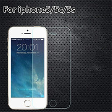 9H Tempered Glass Screen Protector For iphone5 For iphone5s For iphone5c