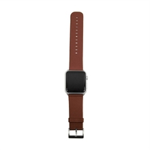 Brown Band 42mm Nappa Genuine Leather Cowhide Watchband Replacement for Apple Watch