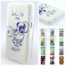 Fashion Pattern design Soft TPU Rubber Case Back Cover Skin Pouch For Samsung Galaxy Core 2 G355H Core2 II G355