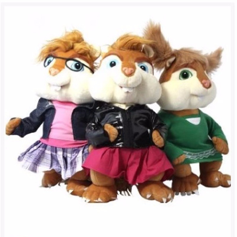 the chipmunks stuffed animals