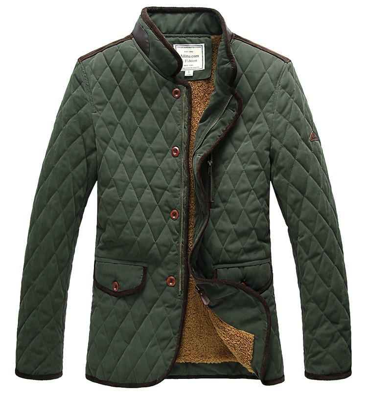 Лекало стеганная куртка в шотландском стиле мужская Лекало стеганная куртка в шотландском стиле мужская