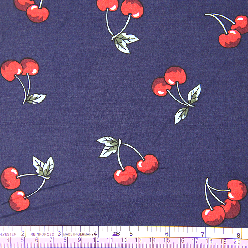 43253 50*147CM 100% cotton Cherry fabric for Tissue Kids Bedding textile for Sewing Tilda Doll, DIY handmade materials