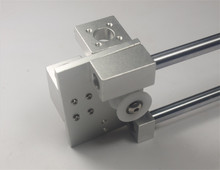 Reprap Prusa i3 3D printer aluminum alloy all metal dual extruder X carriage X end idler