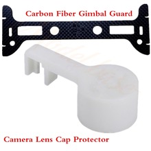 Lente de la cámara cubierta del casquillo y CF cardán para DJI Phantom 3 avanzado / profesional Quadcopter
