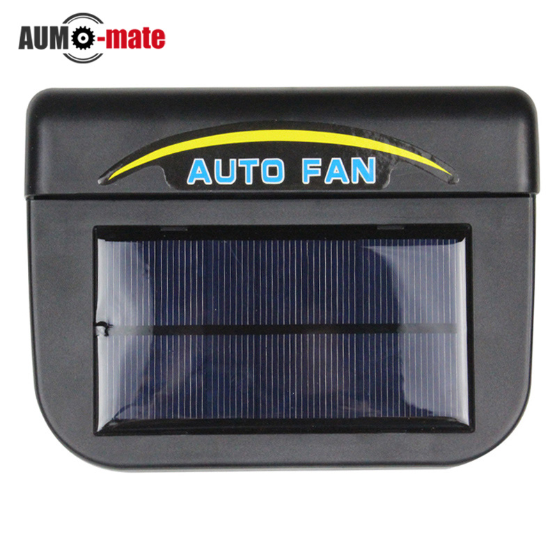 Hot Sale Car Auto Cool Solar Power Fan Oxygen Bar Powered Exhaust Fans Car Auto Cooler
