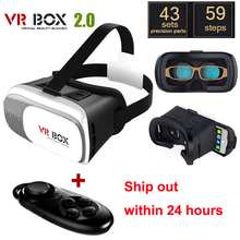 Google Cardboard V2 V2.0 1.0 VR BOX 2 II Smartphone Headset 3D Virtual Reality Glasses Helmet Oculus Rift DK2 Controller
