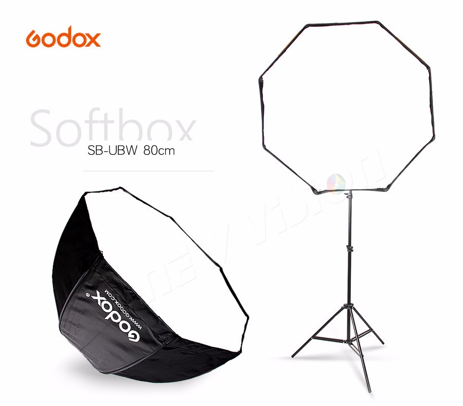 Description Picture 3 of itemGodox 80cm 31.5in Portable Octagon Softbox Flash Speedlight Speedlite Umbrella Softbox Brolly Reflector (Softbox Only)