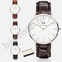 Daniel Wellington DW relojes hombres marca de lujo reloj de cuarzo Reloges Feminino Relogio para hombre de cuero del negocio Wirstwatches